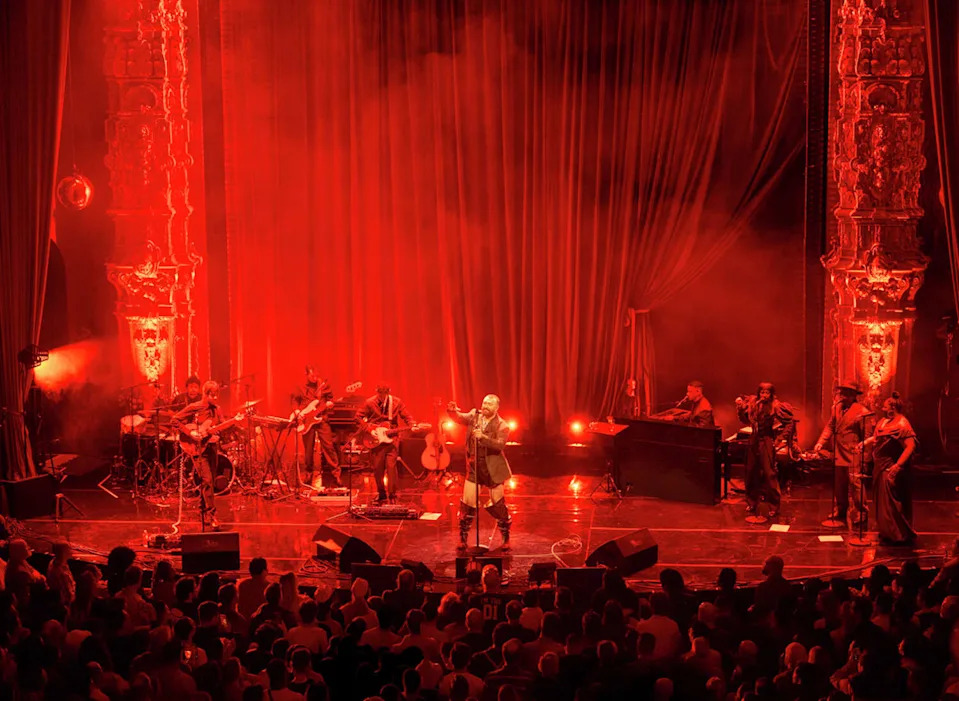 Sam Smith performs during the opening night of the "To Be Free: San Francisco" residency at the Castro Theatre in San Francisco on Feb. 10, 2026. (Steve Jennings/Getty Images for Capitol Records)