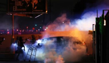 Man sentenced to 4 years in prison for throwing Molotov cocktail during LA immigration protest :: WRAL.com