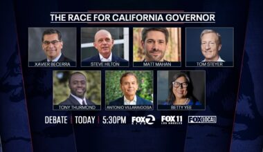 California gubernatorial candidates to face off in first statewide debate on KTVU FOX 2