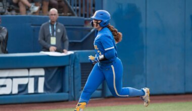 UCLA softball blanks Fresno State, collects two wins in one day