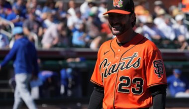 Drew Gilbert scores run in San Francisco's win over Cubs