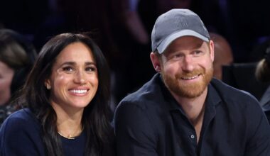 Meghan Markle and Prince Harry Wear Coordinated Looks to NBA Game in Los Angeles