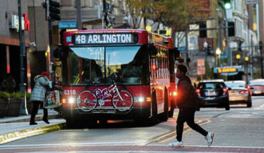 Pedestrian hit by bus in Oakland ‘up and walking’