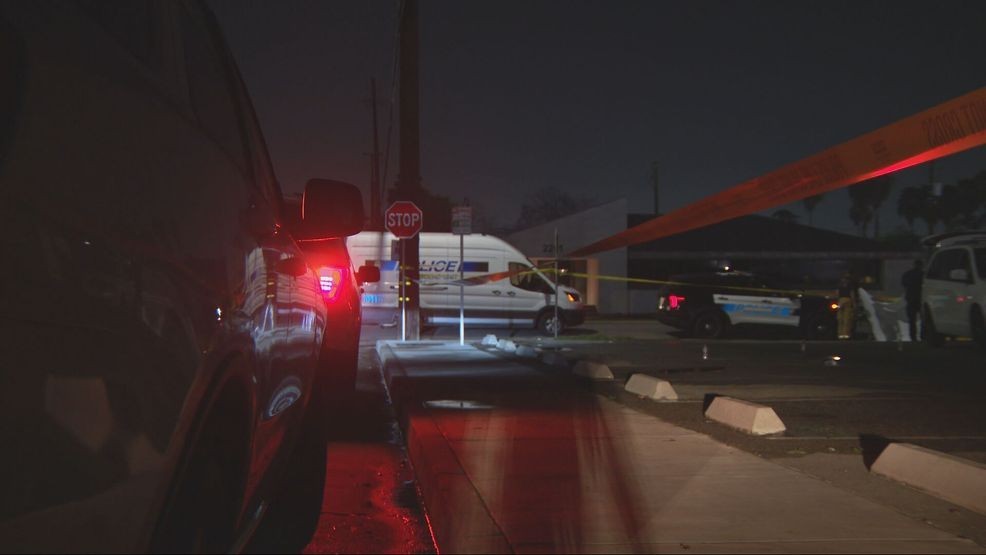 A man was found dead after a fire broke out in downtown Bakersfield early Monday morning. PHOTO: KBAK/KBFX