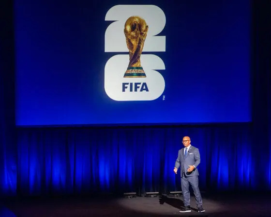 Mayor Rex Richardson announces a FIFA World Cup Fan Zone at the State of the City in Long Beach on Tuesday, January 13, 2026. Long Beach, however, was not included in the official list.