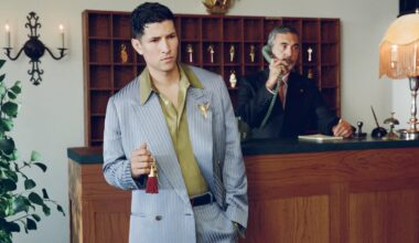 Danny Ramirez and Michael Imperioli Suit Up for Chateau Amiri Campaign