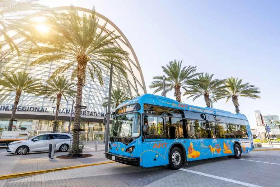 <em>ATN, which moves millions of riders annually through its Anaheim Resort Transportation, or ART, bus system, said it will end all service on March 31, 2026. (Anaheim Transportation Network)</em>