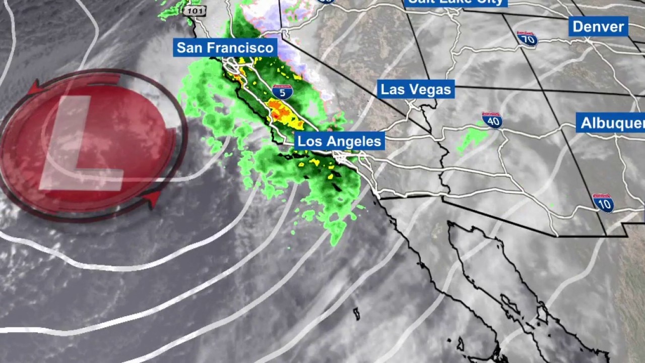  1st of 3 powerful storms slams SoCal