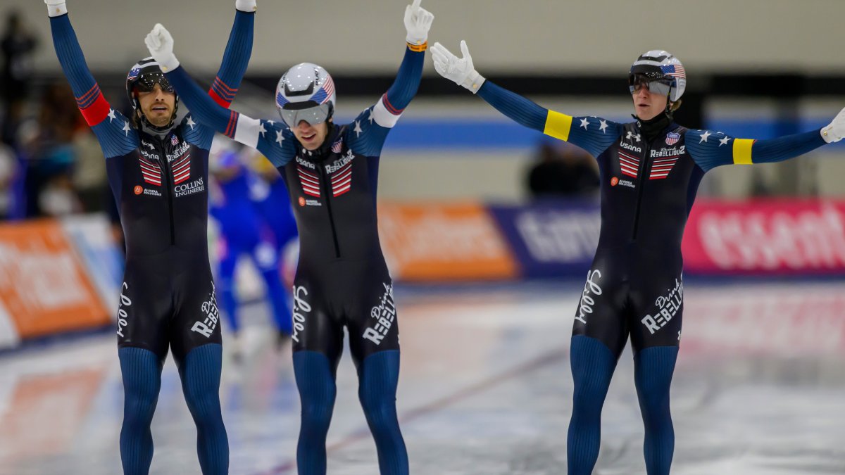 A secret project to win Olympic speed skating medals – NBC Los Angeles