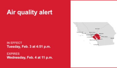 Air quality alert affecting Orange County Wednesday – Orange County Register