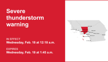 Anticipate damaging winds with thunderstorms in Los Angeles County Wednesday — winds gusting up to 60 mph – Daily News