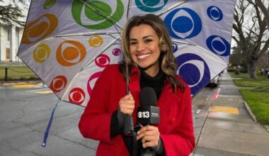 Tori Apodaca, a reporter at CBS Sacramento, announced Friday, Feb. 20, 2026, on social media that she's leaving the station after three years covering Sacramento County.