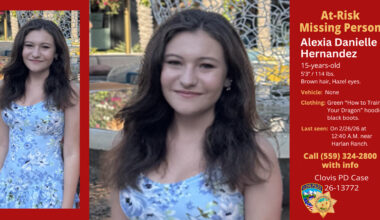 Can You Help Clovis Police Find Missing 15-Year-Old Girl?