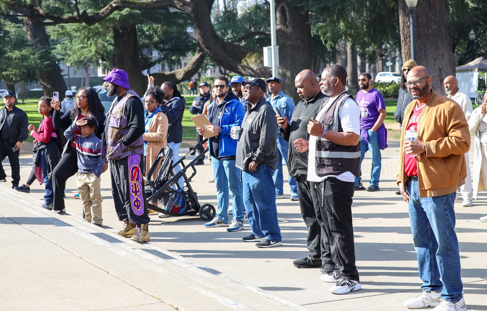 Black Unity Rally: Empowering Black Men in California