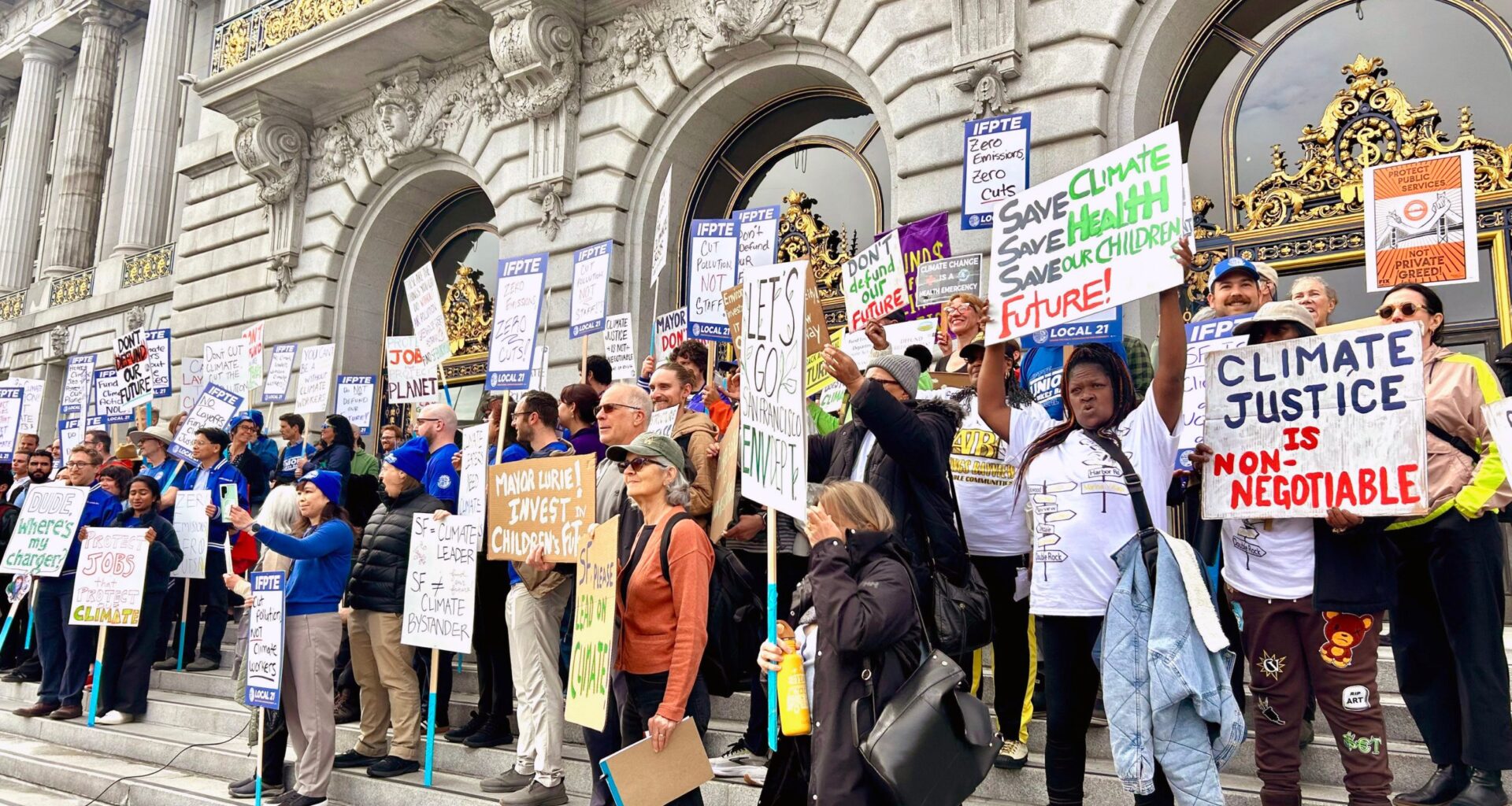 Hundreds rally against proposed budget cuts to San Francisco's Environment Department