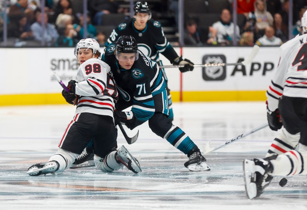 San Jose Sharks compare favorably with Chicago Blackhawks. for now