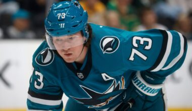 San Jose Sharks' Tyler Toffoli misses practice with lower body injury