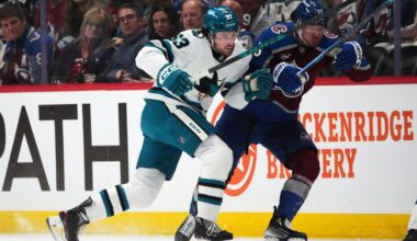 Yaroslav Askarov shines in San Jose Sharks loss to Colorado Avalanche