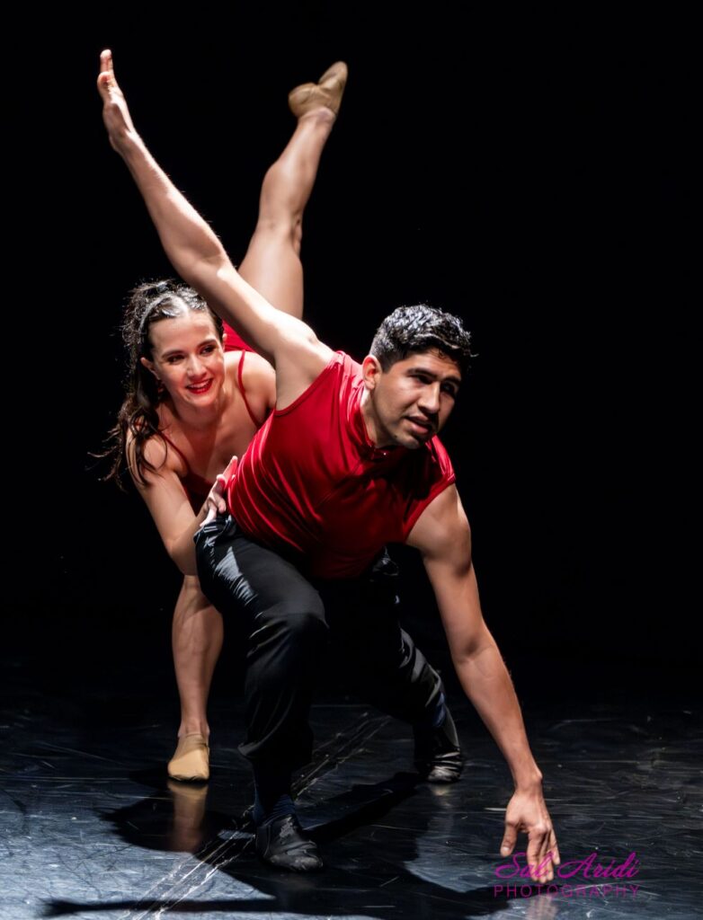 BrockusRED - Rebecca Lee and Arturo Gonzales in Jazz Club - Photo by Sal Aridi Photography.