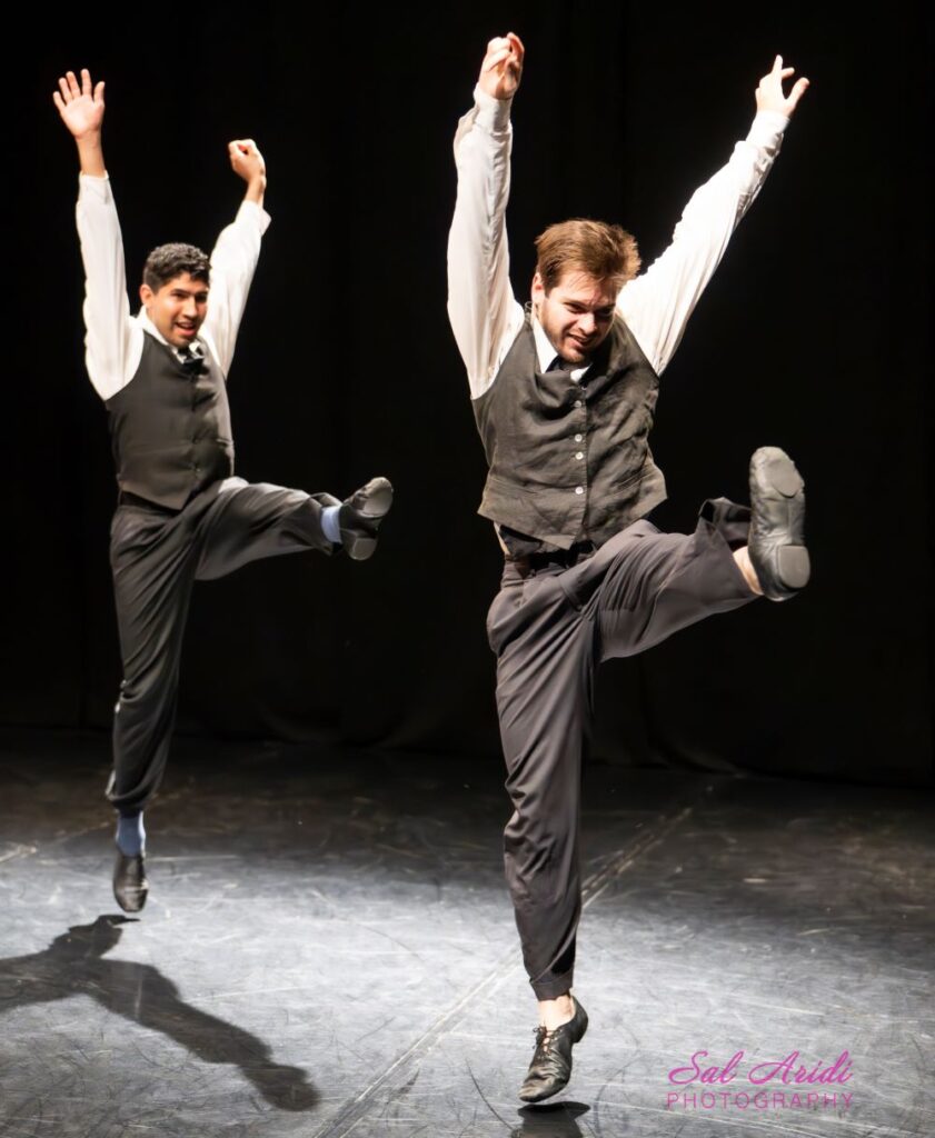 BrockusRED - (L-R) Arturo Gonzales and Bryan Burns in Jazz Club - Photo by Sal Aridi Photography.