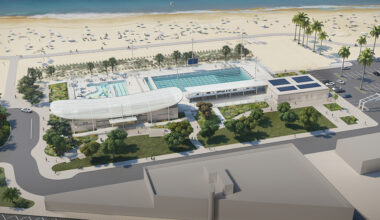 Belmont Beach and Aquatics Center Rendering