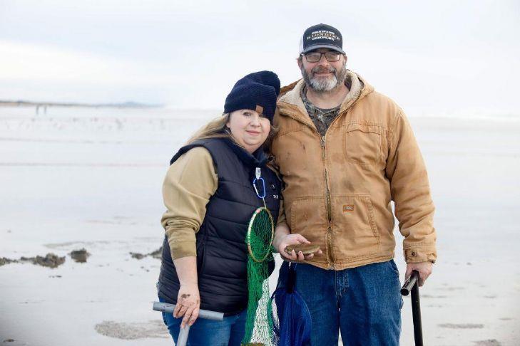 A couple clams together stays together