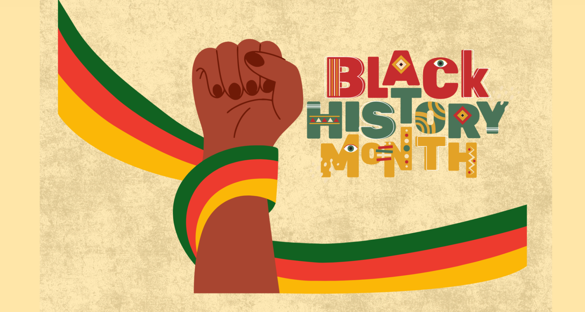 The State Hornet celebrates Black History Month by honoring culture, stories and achievements at Sacramento State. (Graphic made in Canva by Vivian Gonzalez)