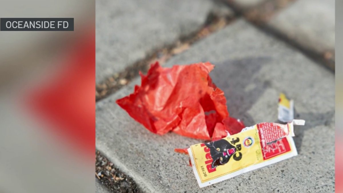 Boy in Oceanside blew his hand off with exploding fireworks, says fire official – NBC 7 San Diego