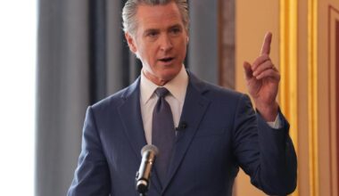 Newsom takes American political debate to Europe – San Diego Union-Tribune
