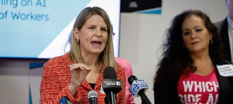 Union Leaders Tell Newsom to Regulate AI if He Wants to Be President