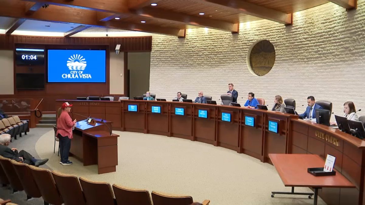 Chula Vista residents rally in support of embattled police chief – NBC 7 San Diego