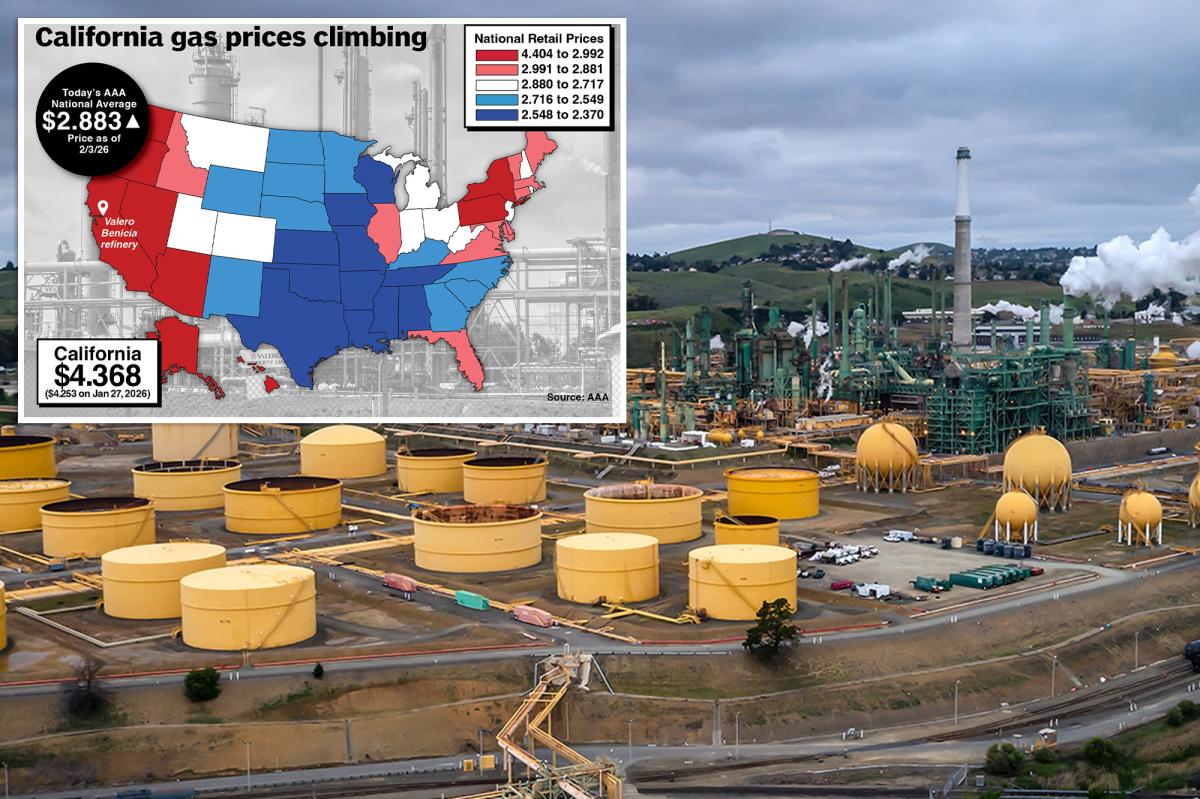 California gas prices expected to soar as Valero closes refinery
