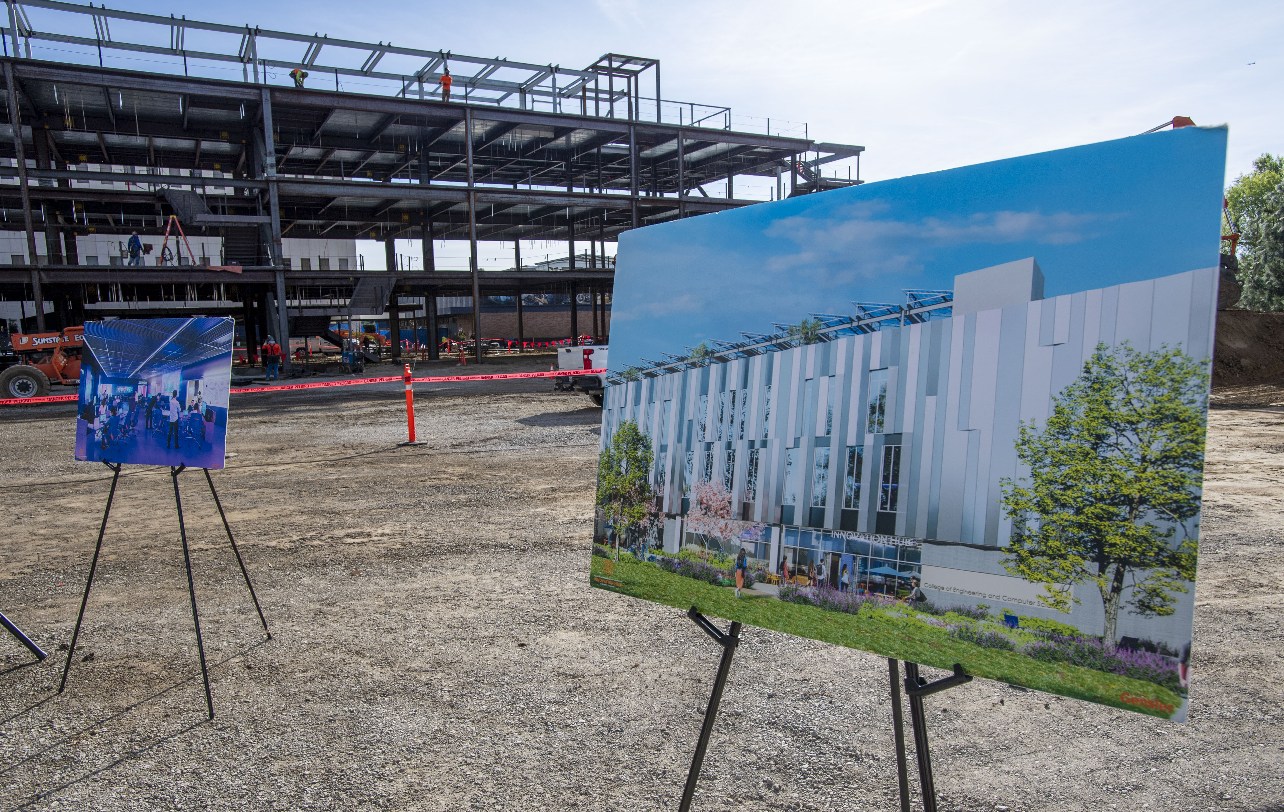 The CSUF College of Engineering and Computer Science Innovation Hub...
