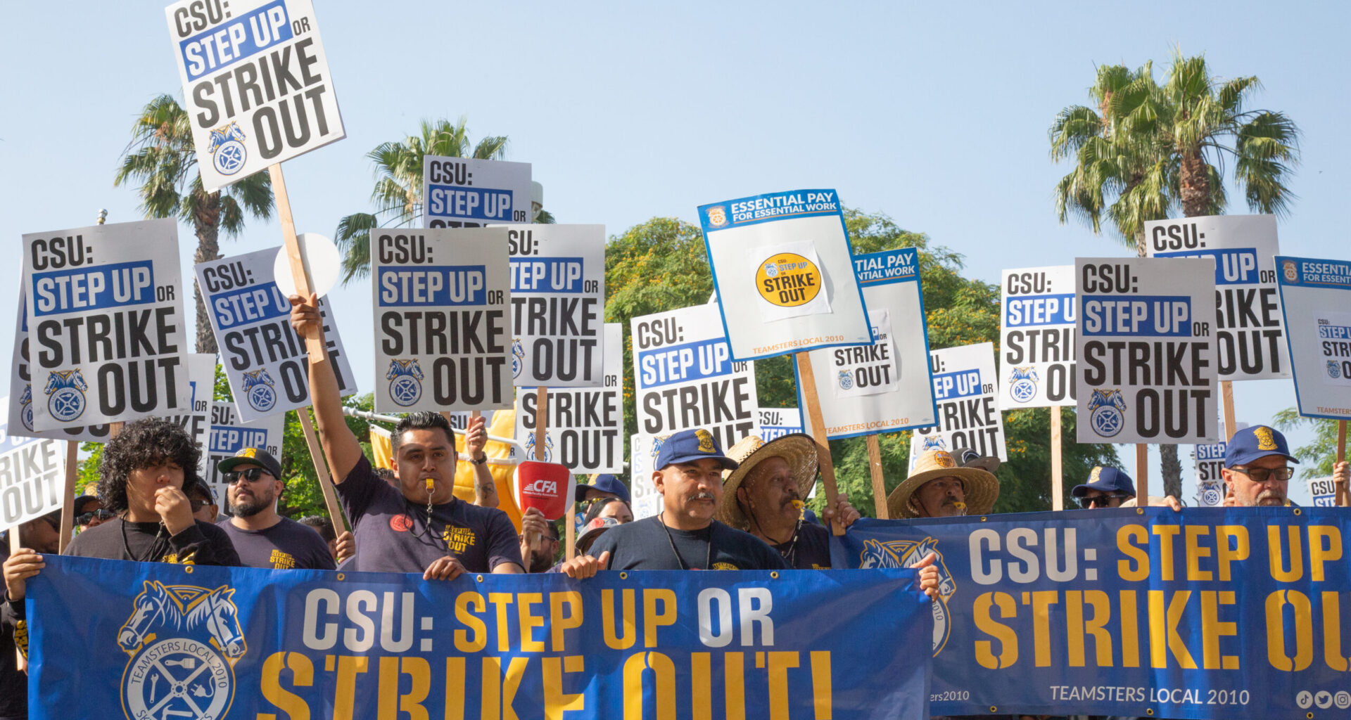 Cal State University skilled trade workers go on strike • Long Beach Post News