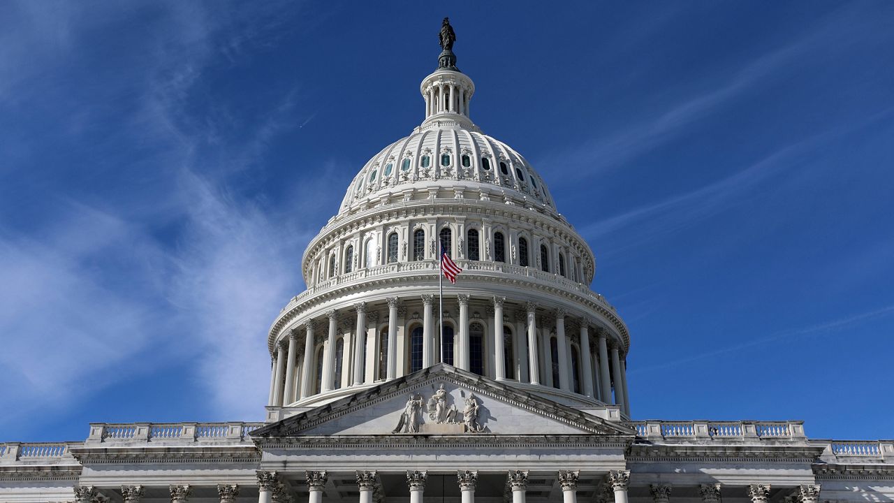 The U.S. Capitol is photographed Friday, Jan. 30, 2026, in Washington. (AP Photo/Rahmat Gul)
