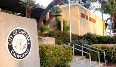 Emergency declared in Carlsbad following water main break at intersection