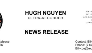 Orange County Clerk-Recorder Hugh Nguyen to Celebrate 10 Years of Special Saturday Passport Days on March 28