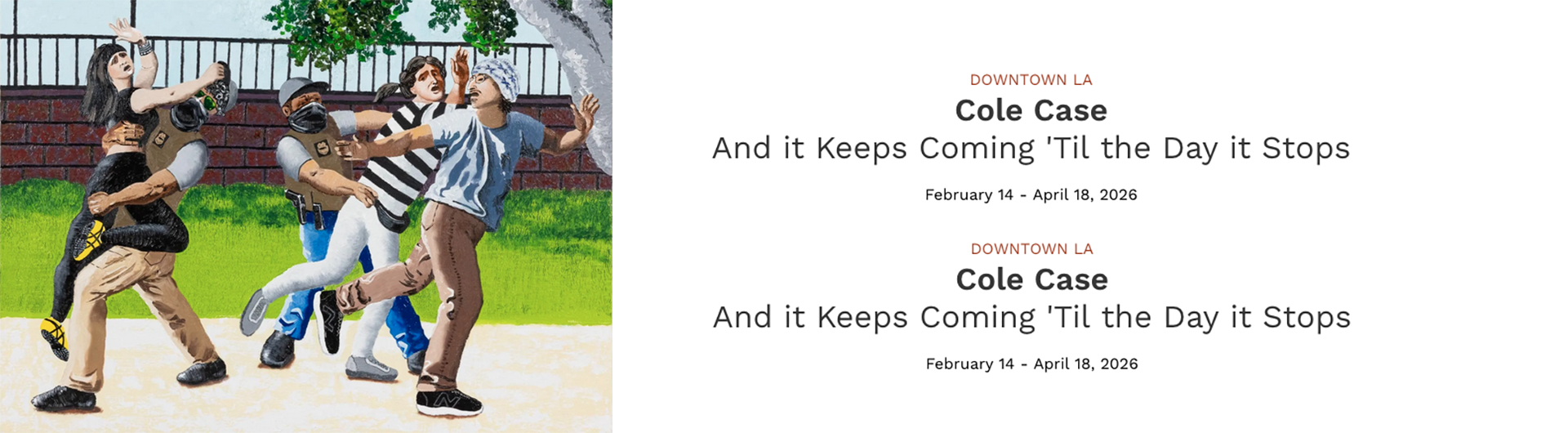 CSULB Painting instructor Cole Case to have exhibition at Track 16 Gallery in Downtown LA