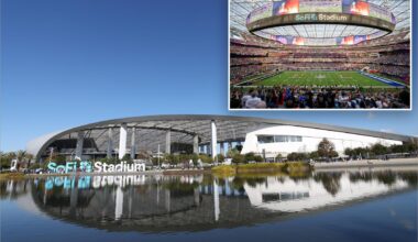 SoFi Stadium in Los Angeles will host Super Bowl 2027