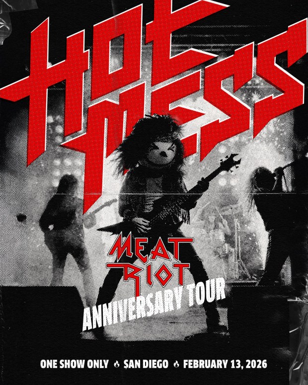 Jack in the Box's Hot Mess Burger tour promotional poster. (Jack in the Box)