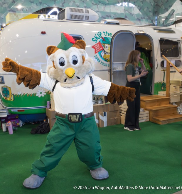 Woodsy Owl at CES 2026(Jan Wagner)
