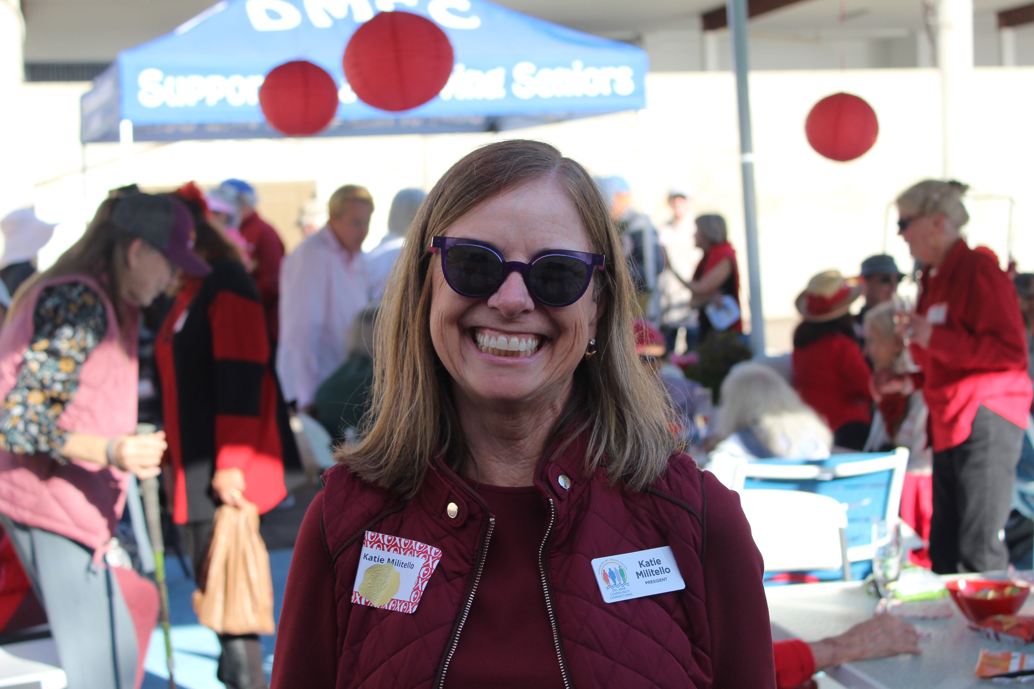 DMCC President Katie Militelllo (Carly Michaels)