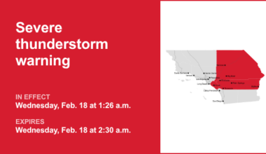 Damaging winds anticipated with thunderstorms in Orange County Wednesday — gusts could peak at 60 mph – Orange County Register