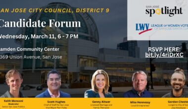 San Jose City Council District 9 Candidate Forum