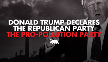 Donald Trump declares the Republican Party the pro-pollution party