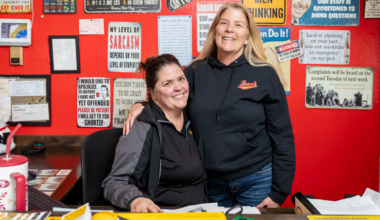 At Don's Tire Service they keep the cars — and the laughs —rolling