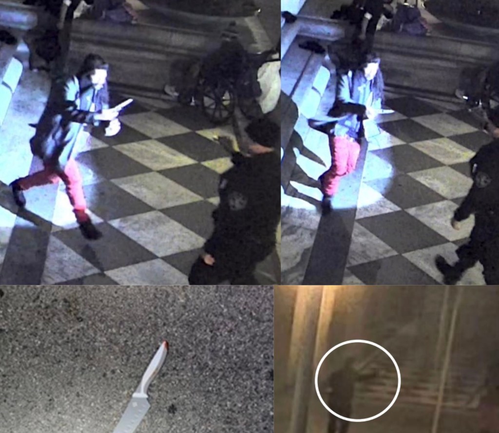 San Francisco federal court security shot a knife-wielding trespasser four times, feds say