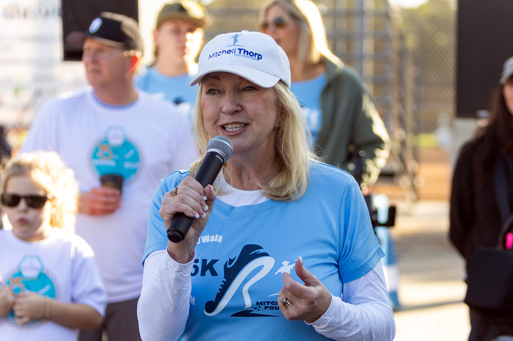 Beth Thorp thanks all the sponsors of the 17th Annual...