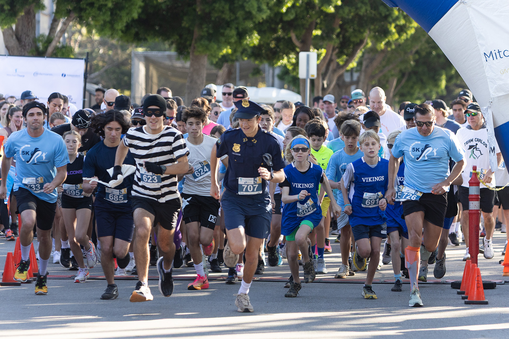 The start of the 2026 Warrior Spirit 5K Run (Jon...