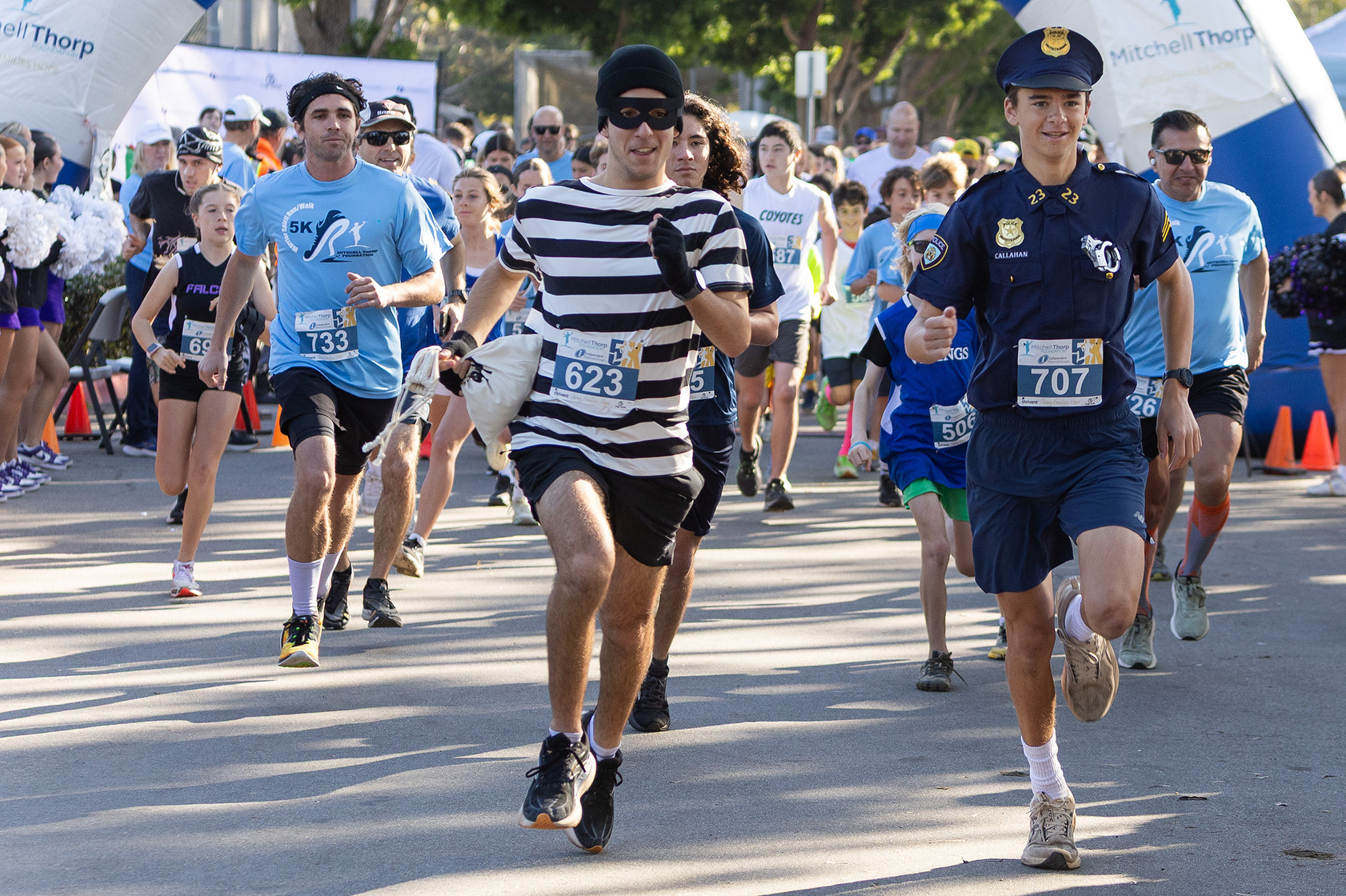 The start of the 2026 Warrior Spirit 5K Run (Jon...